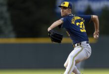 Misiorowski hurls 103.7 mph record as Brewers win