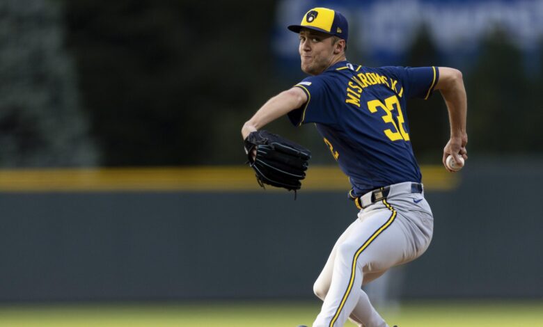 Misiorowski hurls 103.7 mph record as Brewers win Misiorowski hurls 103.7 mph record as Brewers win