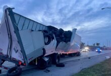 Semi-truck crash shuts Florida Turnpike’s all lanes