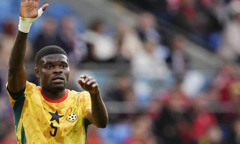 Partey blocked by Canada as Ghana faces Panama