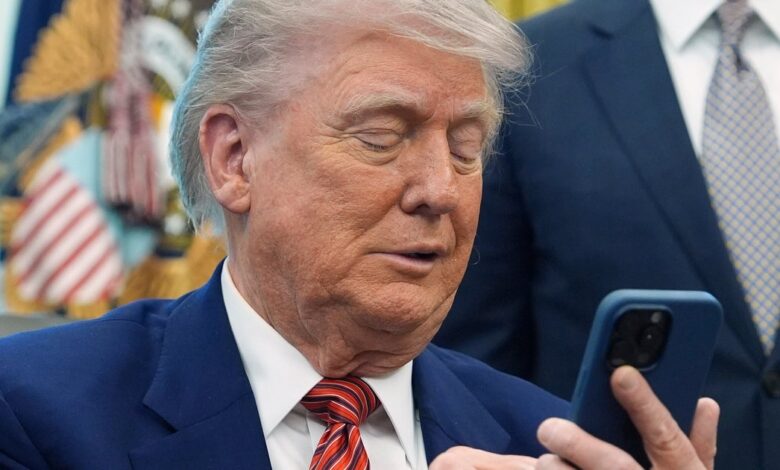 White House Defends Trump’s Truth Social Posting Spree White House Defends Trump’s Truth Social Posting Spree