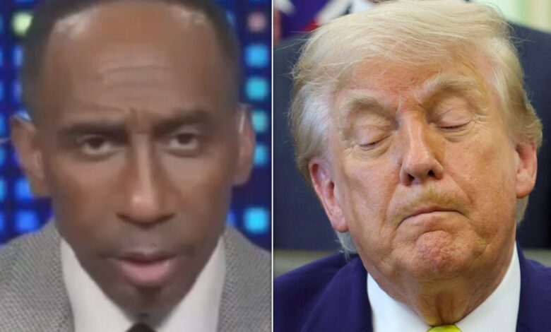 Stephen A. Smith dares Trump to debate in Knicks feud Stephen A. Smith dares Trump to debate in Knicks feud