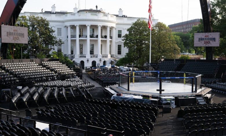 White House UFC cage fight draws furious historian backlash