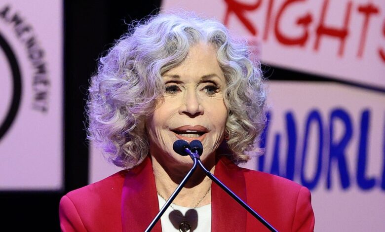 Jane Fonda Warns Paramount Bid Threatens CNN’s Free Speech