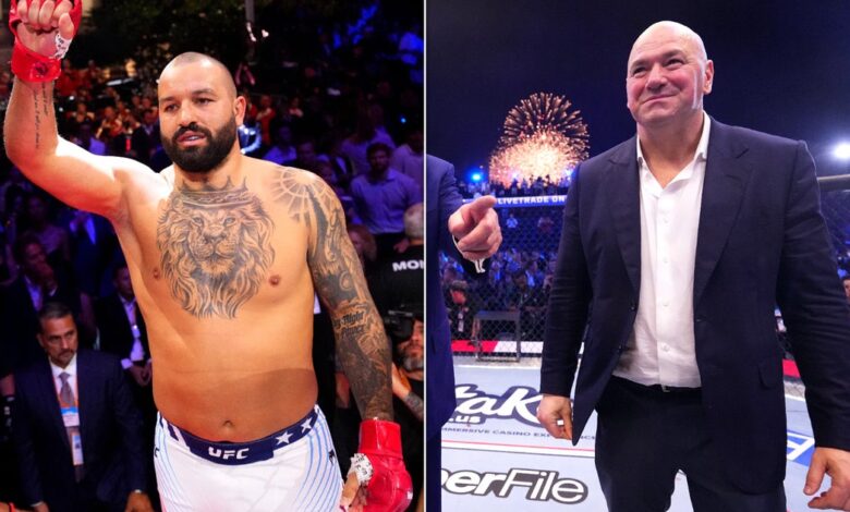 Dana White Condemns Fighter’s Michelle Obama Comment Dana White Condemns Fighter’s Michelle Obama Comment