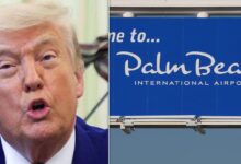 Palm Beach fury erupts as Trump airport name change nears