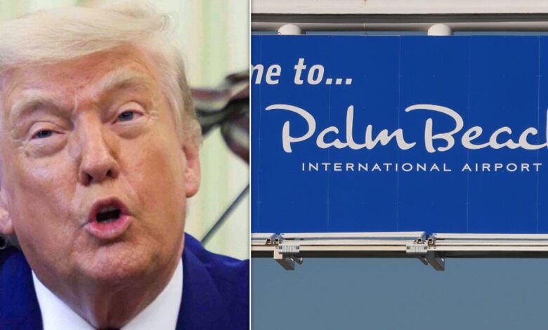 Palm Beach fury erupts as Trump airport name change nears Palm Beach fury erupts as Trump airport name change nears