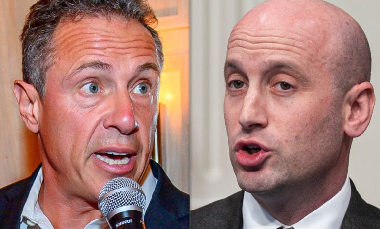 Chris Cuomo Blasts Stephen Miller Over Ugly Voter Claims