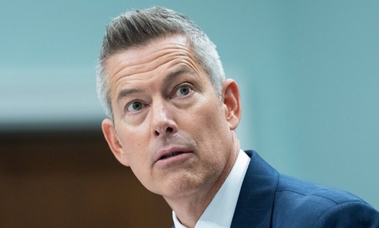 Sean Duffy’s ‘libtard’ joke lands hard with family present