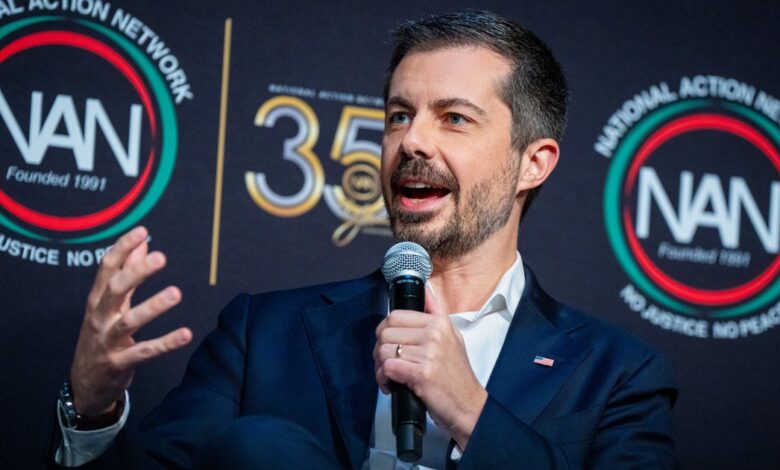 Buttigieg spent night away after false report