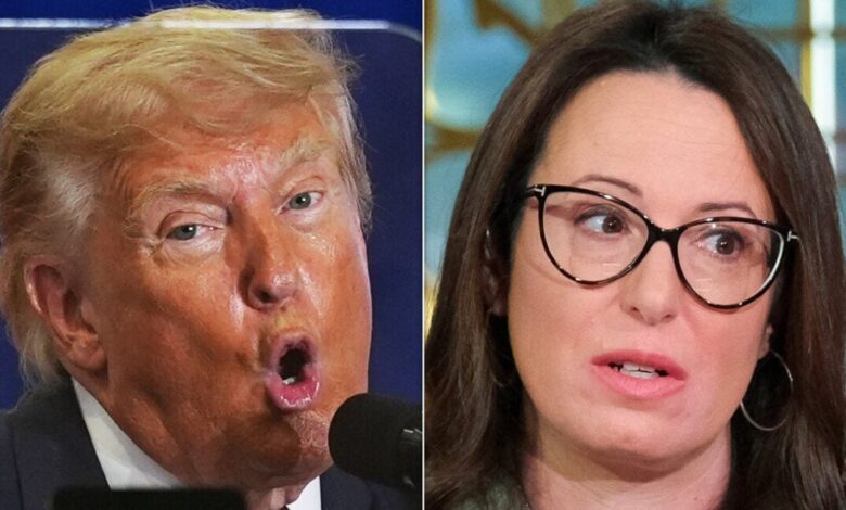 Trump rages at Haberman, misspells insult in Truth Social