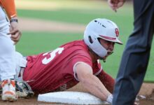 OU baseball opens Super Regional at Kansas Saturday