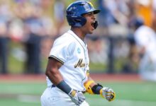 West Virginia steals home in CWS opener vs Troy