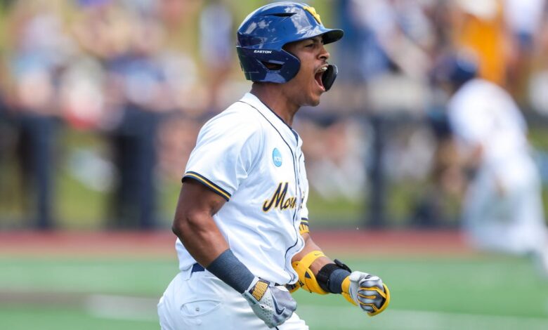 West Virginia steals home in CWS opener vs Troy