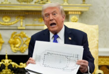 Report Says Trump Knew Ballroom Cost Would Hit Taxpayers