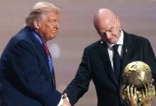 Trump vows to strike Iran hard as World Cup opens