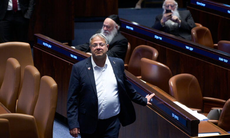 Ben Gvir’s “All of Lebanon must burn” sparks backlash
