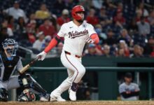 García’s first grand slam powers Nationals’ 14-1 rout