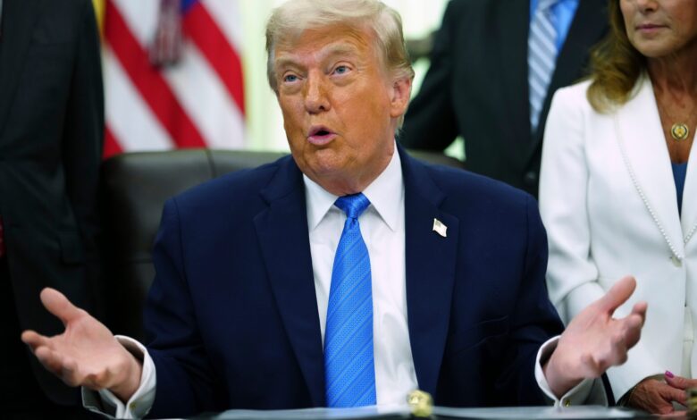 Trump questions Democrats after Bill Pulte DNI pick Trump questions Democrats after Bill Pulte DNI pick