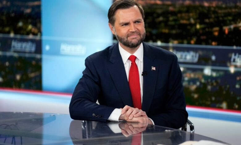 JD Vance is pressed on Epstein files delay