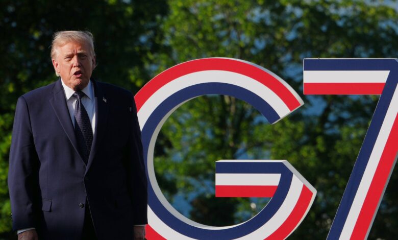 G7 Opens in Evian as Trump Turns to Ukraine G7 Opens in Evian as Trump Turns to Ukraine