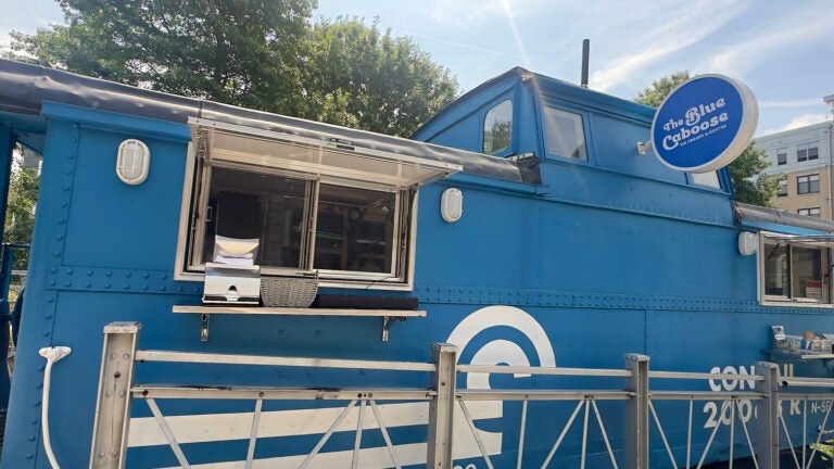 Eastie’s new Blue Caboose serves ice cream Eastie’s new Blue Caboose serves ice cream