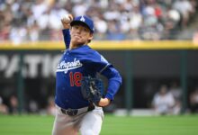 Yamamoto shuts down White Sox as no-hitter holds