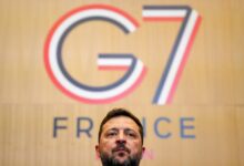Zelenskyy: G7 pledges more air defenses, energy support