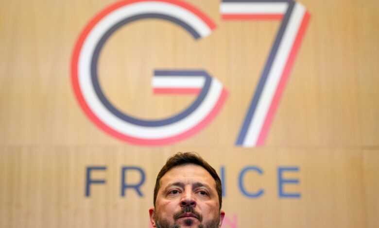 Zelenskyy: G7 pledges more air defenses, energy support