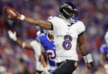 Ravens eyed Kyle Pitts as Jackson gains another weapon