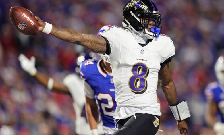 Ravens eyed Kyle Pitts as Jackson gains another weapon