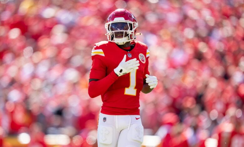 Chiefs’ Xavier Worthy turns shoulder setback into offseason fuel