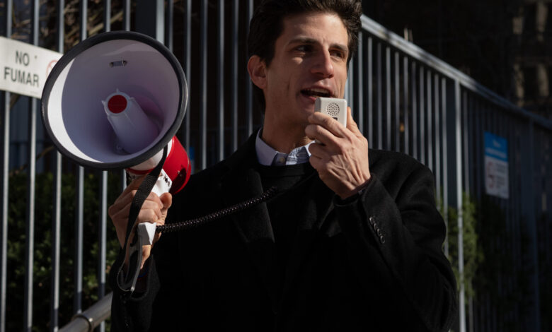 Jack Schlossberg backs Block the Bombs Act after doubts Jack Schlossberg backs Block the Bombs Act after doubts