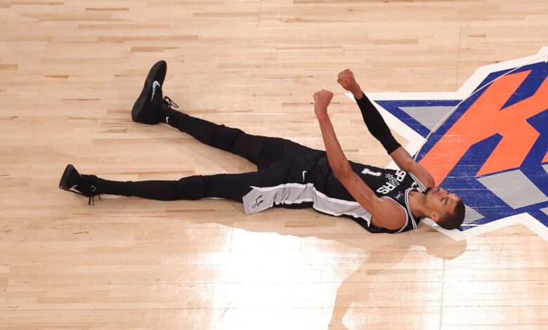 NBA declines retroactive flagrant after Wembanyama shove