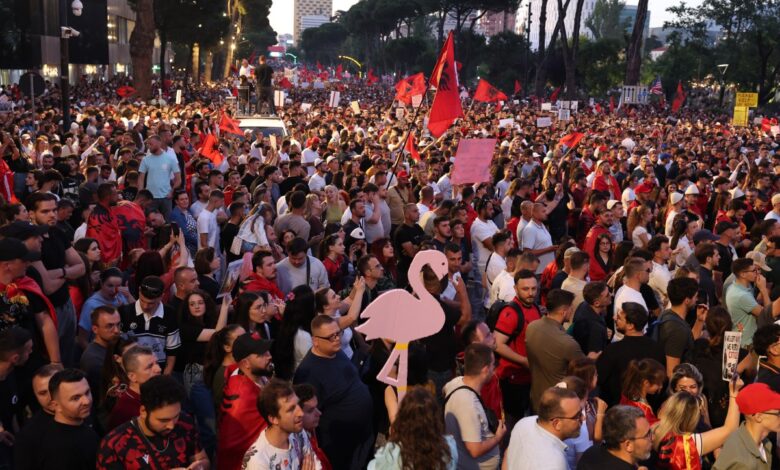 Albania’s unrest tests democracy, not just a resort