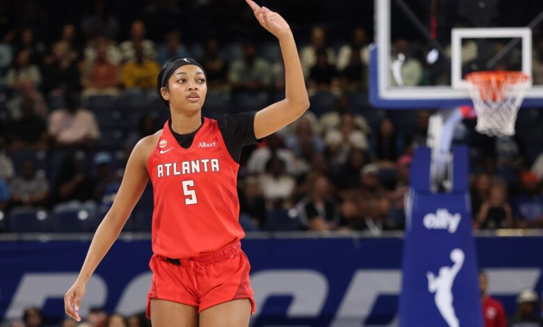 Angel Reese shrugs off records after Dream win