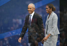 Obama champions civic hope as center opens in Chicago