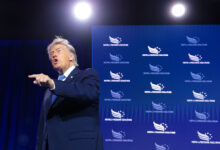 Trump tells evangelicals he’d be greatest communist