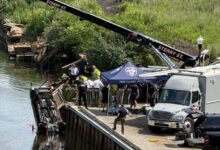 Family car plunged into Seekonk River; search continues