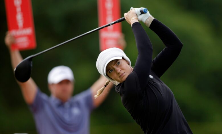 Jing Yan keeps narrow lead at Meijer LPGA Classic Jing Yan keeps narrow lead at Meijer LPGA Classic