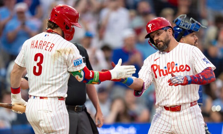 Schwarber’s two homers power eight-run third vs Mets Schwarber’s two homers power eight-run third vs Mets