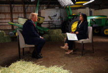 Trump calls Kristen Welker “crooked” or “stupid,” ends