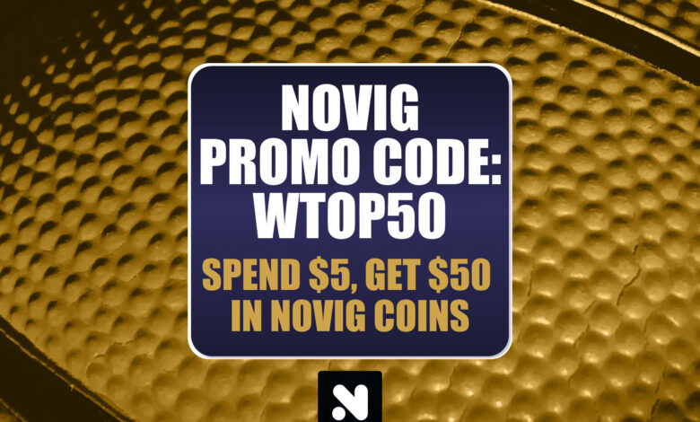 Novig promo code WTOP50 puts  bonus within reach