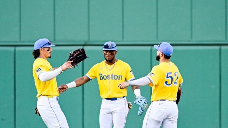 Red Sox end drought with 6-3 win vs Rangers Red Sox end drought with 6-3 win vs Rangers