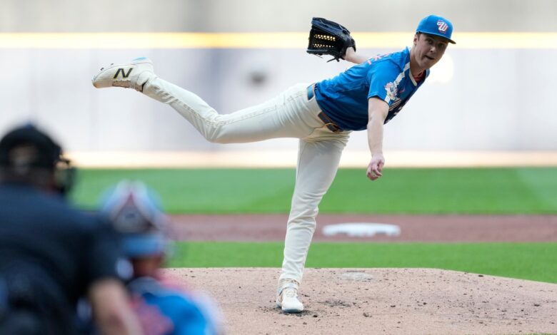 Misiorowski’s 104.5 mph blitz shuts Phillies 6-0