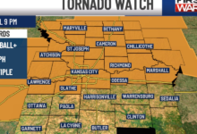 Tornado Watch runs to 9 p.m. across Kansas City