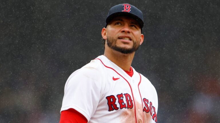 Red Sox players carry Venezuela grief onto field