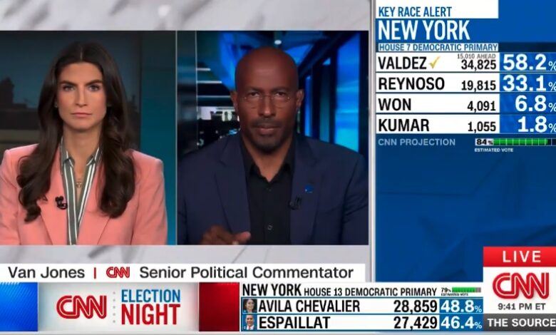 Van Jones Warns ‘Roof’ Collapses as Left Wins Van Jones Warns ‘Roof’ Collapses as Left Wins