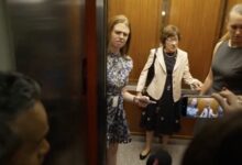 Susan Collins Blocks Elevator Questions on Trump’s Iran Deal