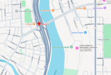 Motorcyclist falls 65 feet after crash in Manchester